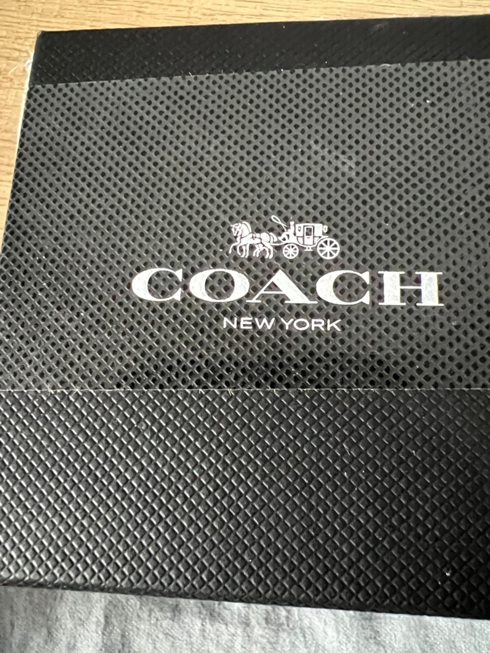 Coach Two-Tone Square Black Dial Bracelet Watch - Picture 5 of 5